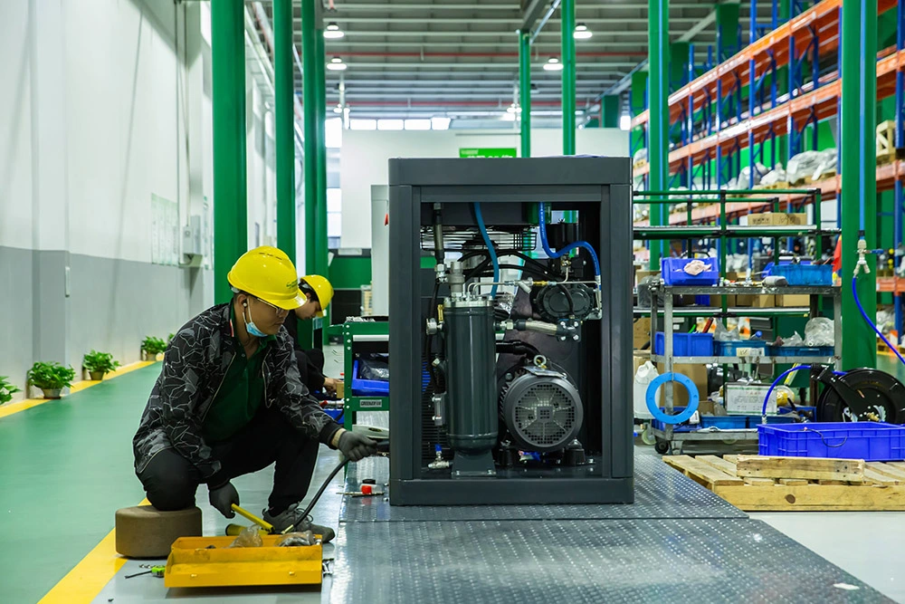 Heavy Duty Fixed Speed Two Stage Screw Air Compressor